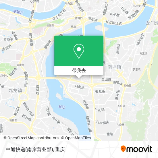 中通快递(南岸营业部)地图