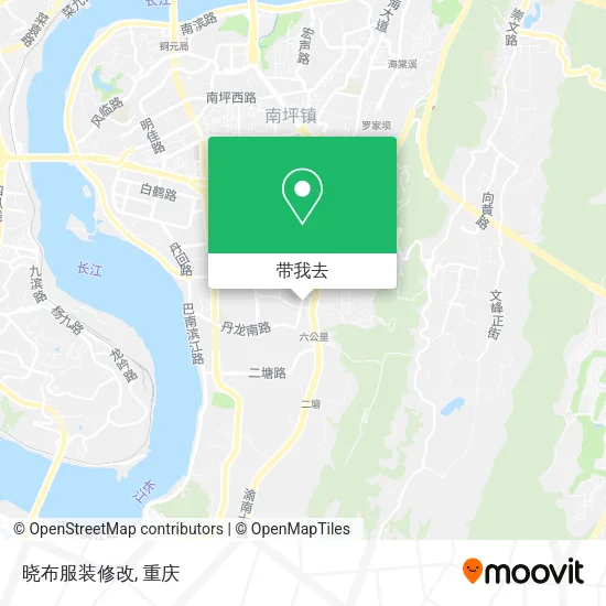晓布服装修改地图