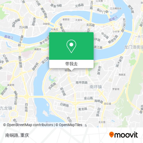 南铜路地图
