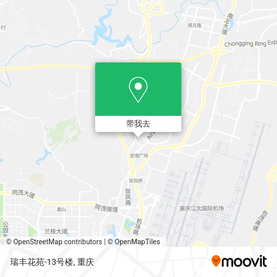 瑞丰花苑-13号楼地图