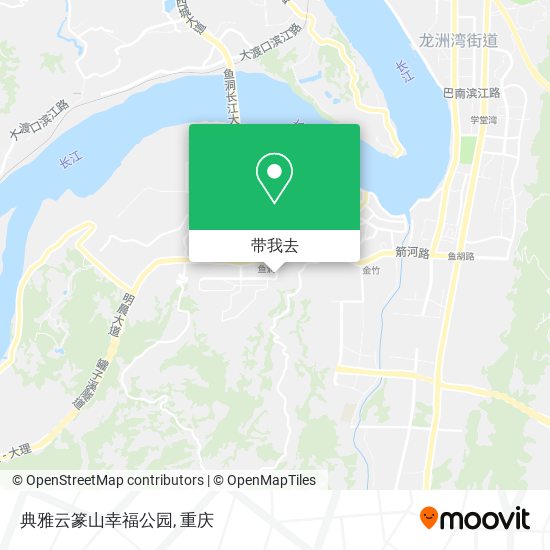 典雅云篆山幸福公园地图