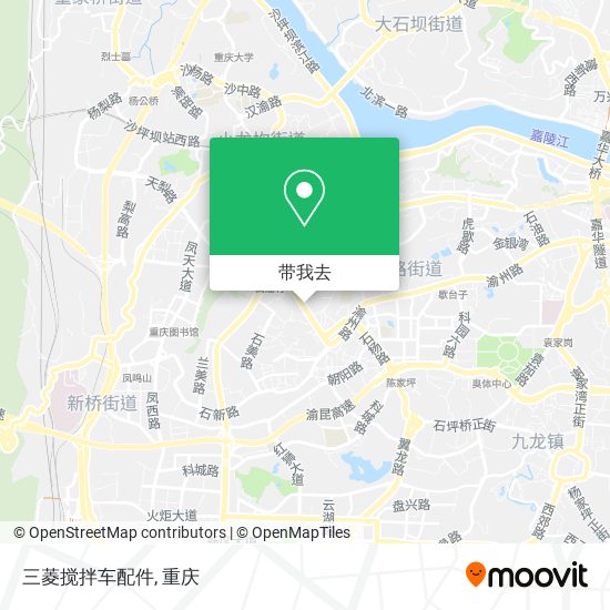 三菱搅拌车配件地图