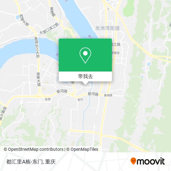 都汇里A栋-东门地图