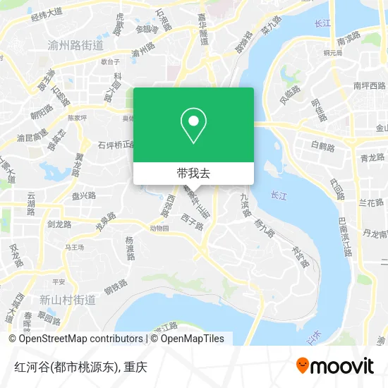 红河谷(都市桃源东)地图