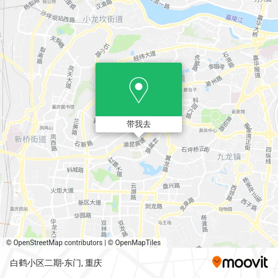 白鹤小区二期-东门地图