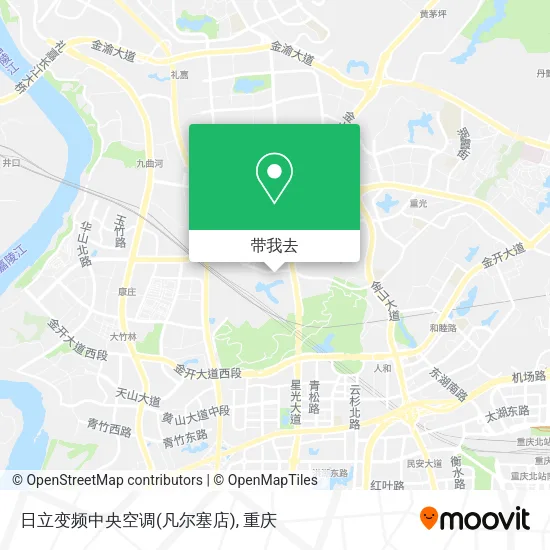 日立变频中央空调(凡尔塞店)地图