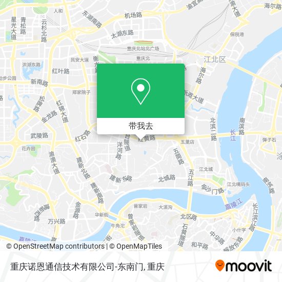 重庆诺恩通信技术有限公司-东南门地图