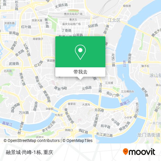 融景城·尚峰-1栋地图