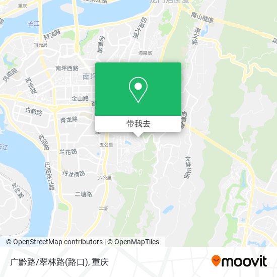 广黔路/翠林路(路口)地图