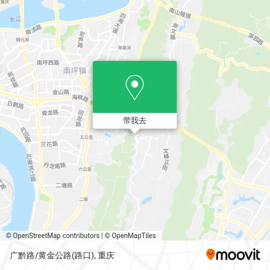 广黔路/黄金公路(路口)地图