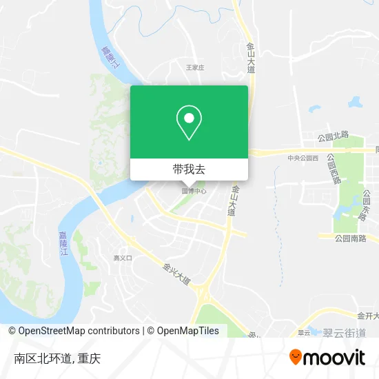 南区北环道地图
