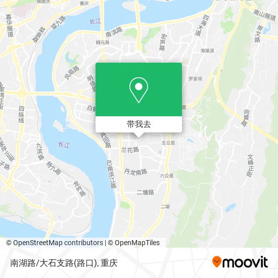 南湖路/大石支路(路口)地图