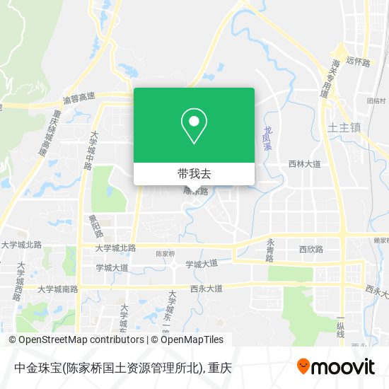 中金珠宝(陈家桥国土资源管理所北)地图