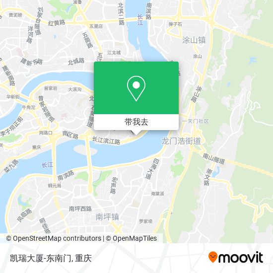 凯瑞大厦-东南门地图
