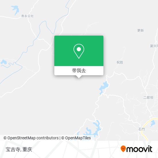 宝吉寺地图