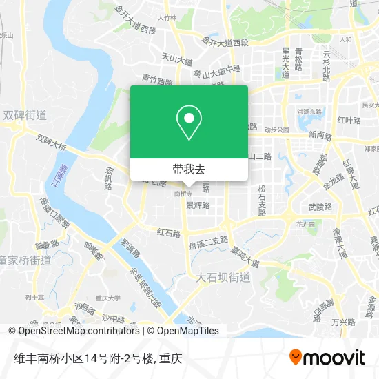 维丰南桥小区14号附-2号楼地图