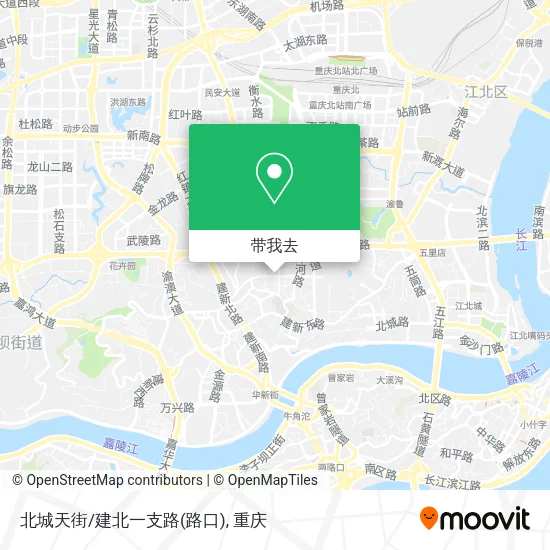 北城天街/建北一支路(路口)地图