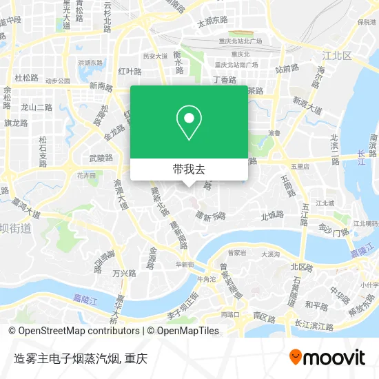 造雾主电子烟蒸汽烟地图