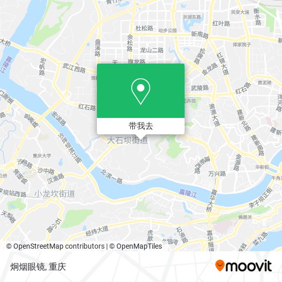 炯烟眼镜地图