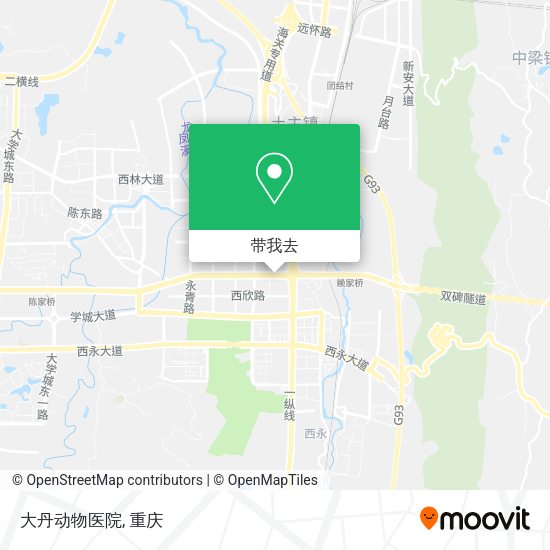 大丹动物医院地图