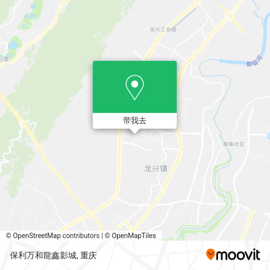 保利万和龍鑫影城地图