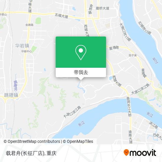 载君舟(长征厂店)地图