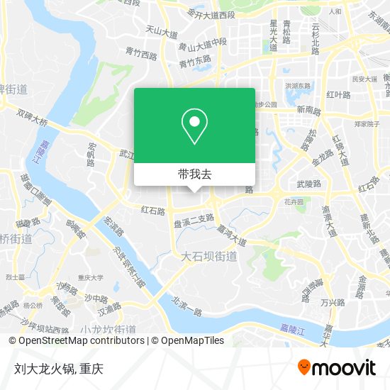 刘大龙火锅地图