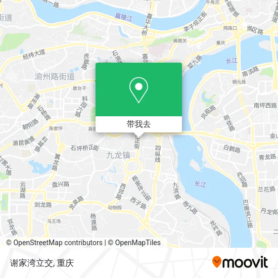 谢家湾立交地图