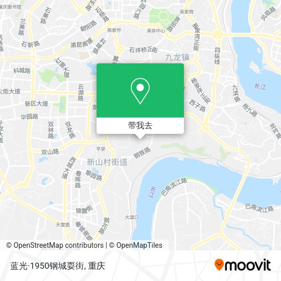 蓝光·1950钢城耍街地图
