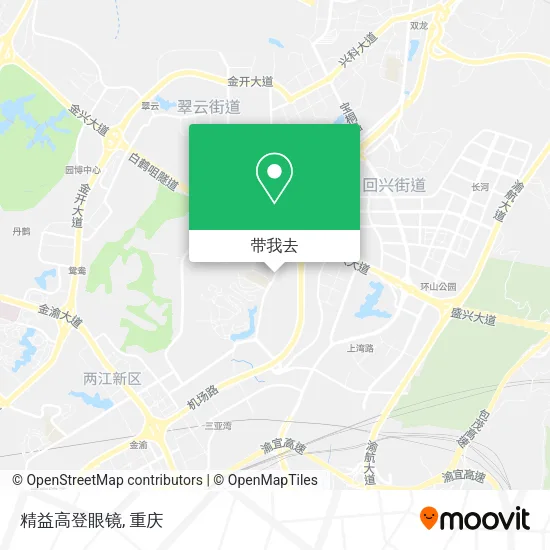 精益高登眼镜地图