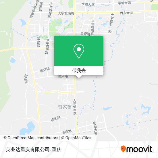 英业达重庆有限公司地图