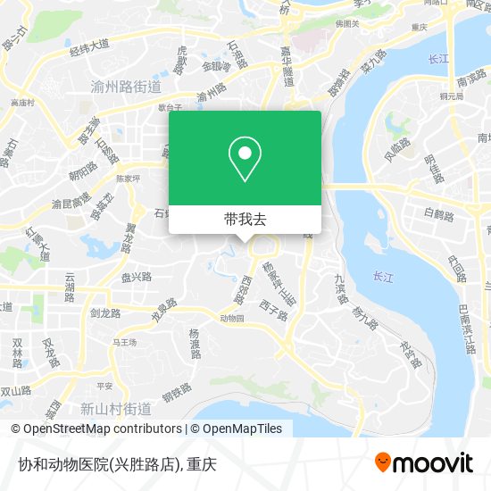 协和动物医院(兴胜路店)地图