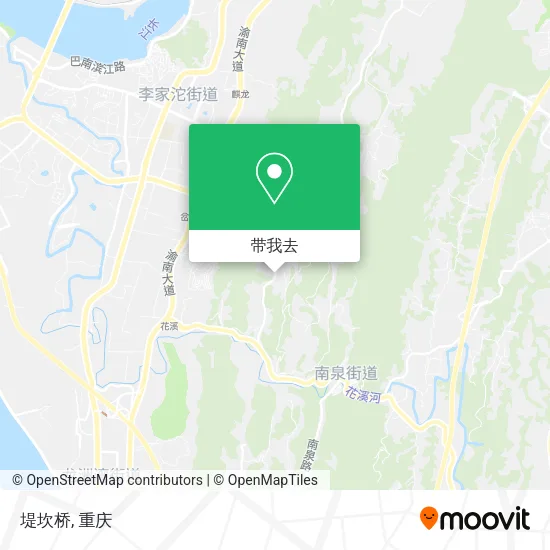 堤坎桥地图
