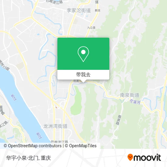 华宇小泉-北门地图