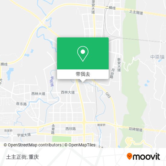 土主正街地图