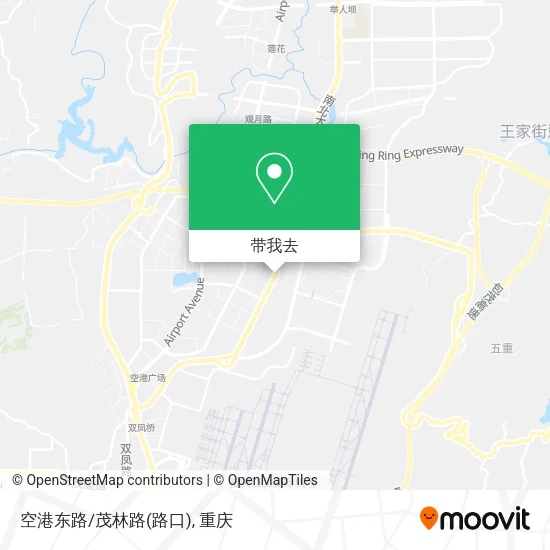 空港东路/茂林路(路口)地图
