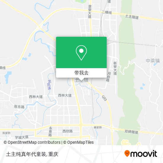 土主纯真年代童装地图