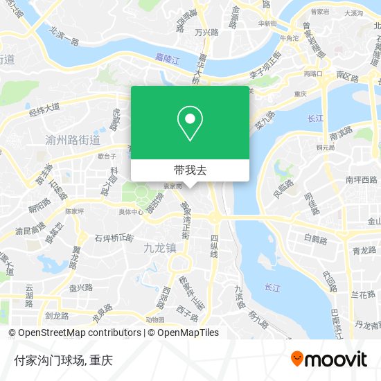 付家沟门球场地图
