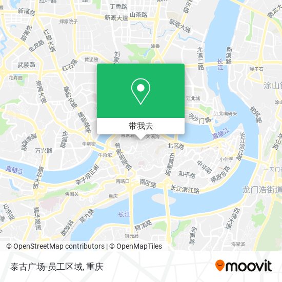 泰古广场-员工区域地图