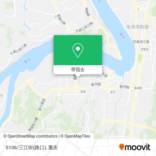 S106/三江街(路口)地图