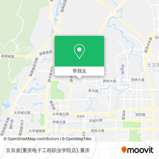 京东派(重庆电子工程职业学院店)地图