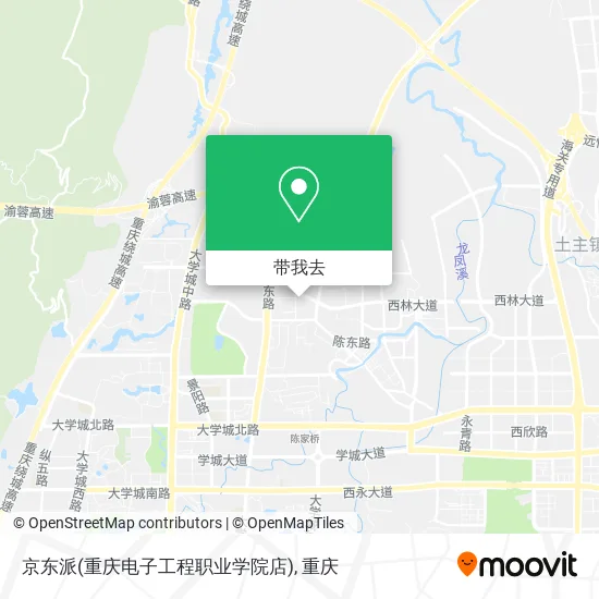 京东派(重庆电子工程职业学院店)地图