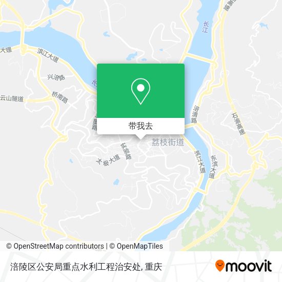 涪陵区公安局重点水利工程治安处地图
