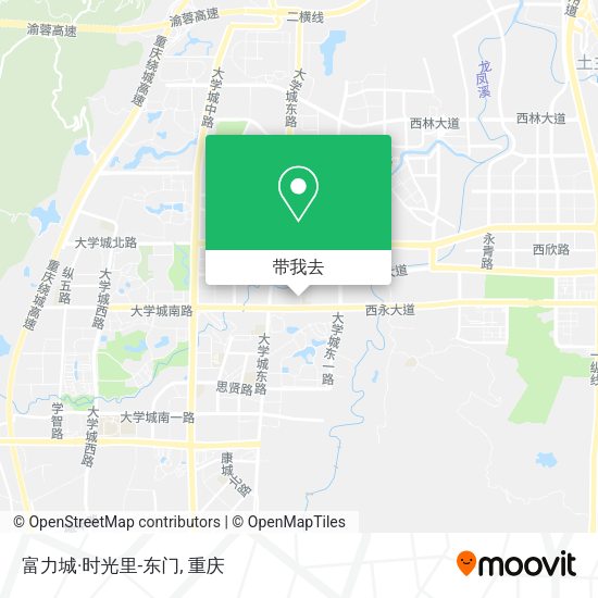富力城·时光里-东门地图