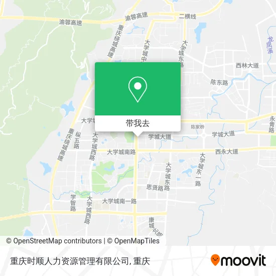 重庆时顺人力资源管理有限公司地图
