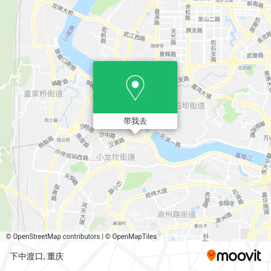 下中渡口地图