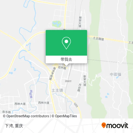 下湾地图