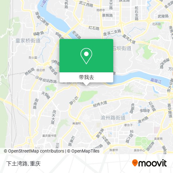 下土湾路地图