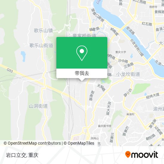 岩口立交地图