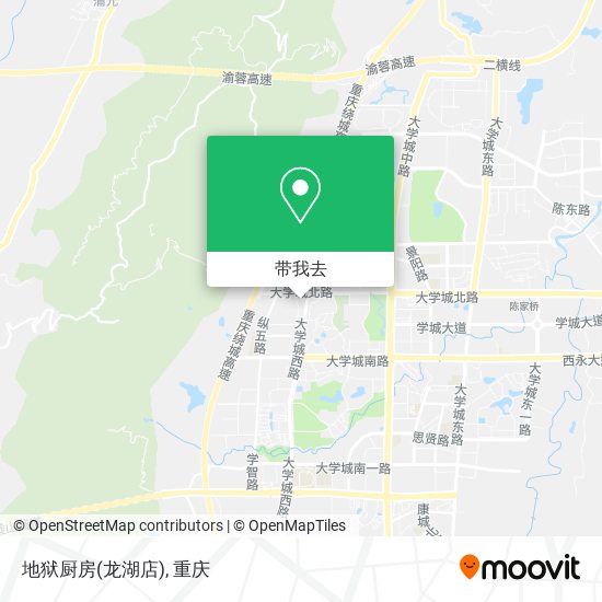 地狱厨房(龙湖店)地图